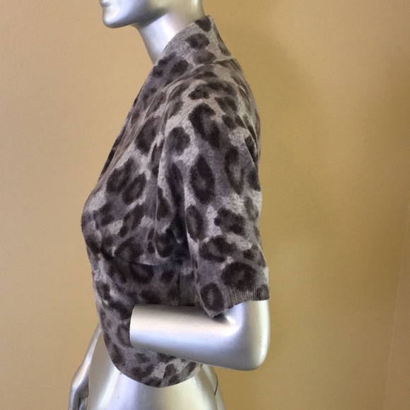 Banana Republic Leopard Print Bolero Coverup - Picture 5 of 11